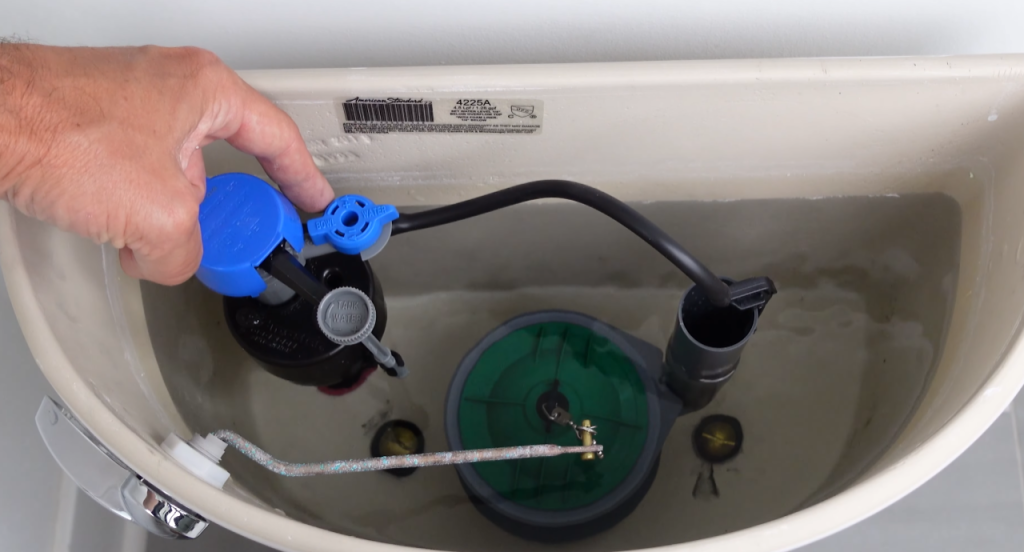 Is it safe to flush a toilet with low water?