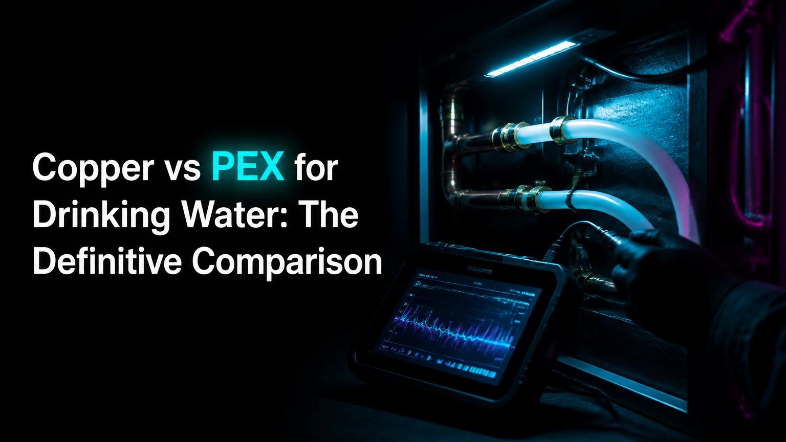 Copper vs PEX for Drinking Water: The Definitive Comparison