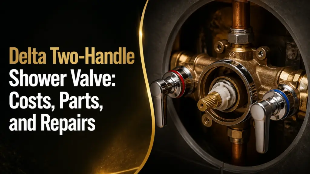 Delta Two-Handle Shower Valve: Costs, Parts, and Repairs