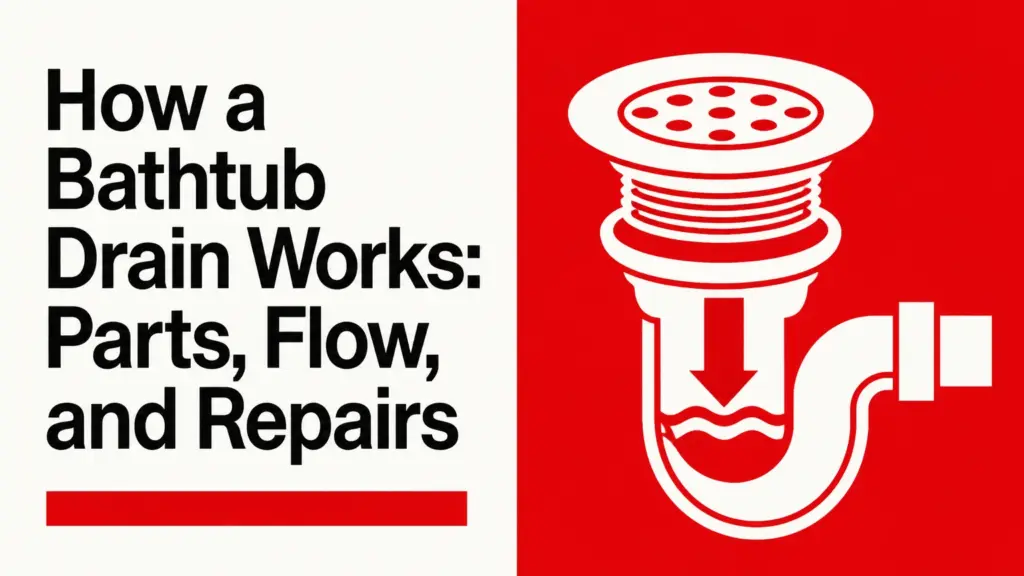 how a bathtub drain works