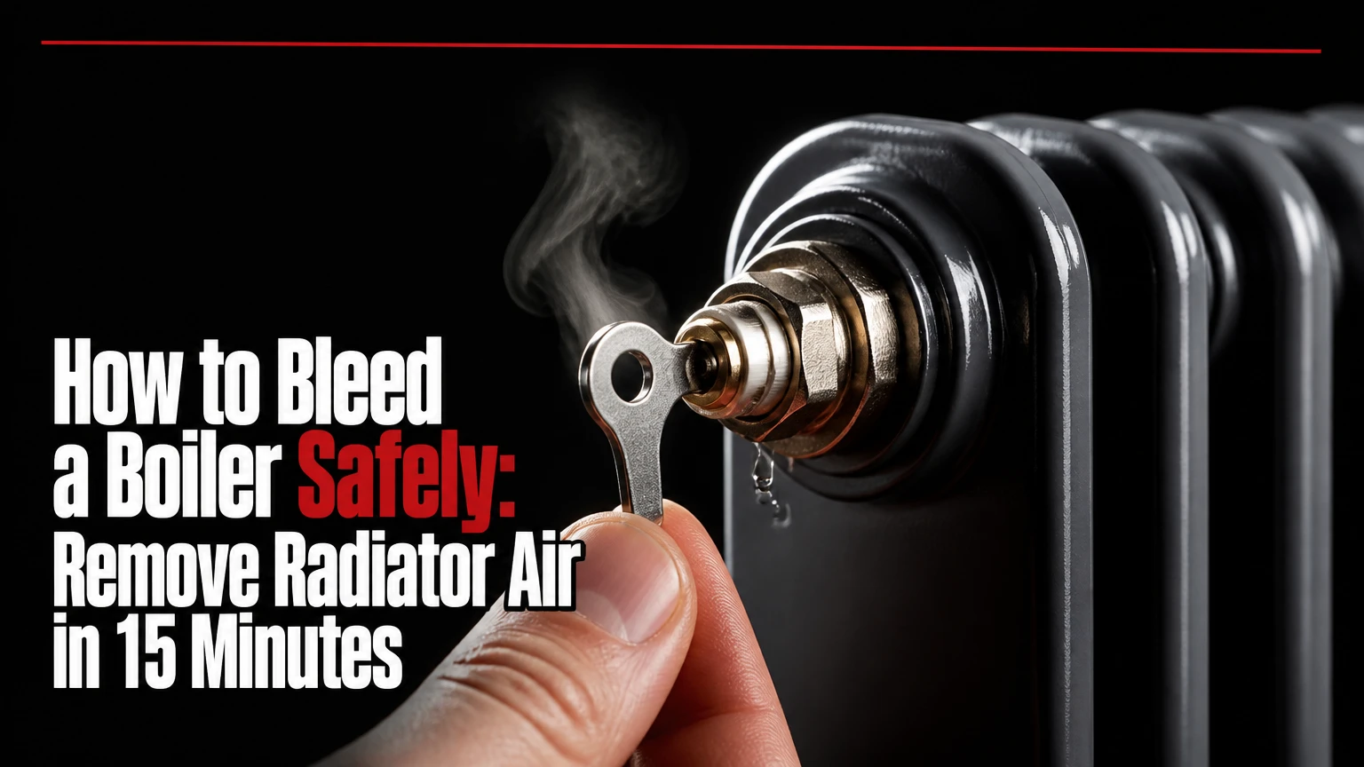 how to bleed a boiler