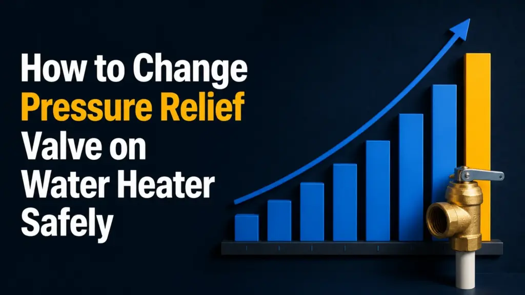 how to change pressure relief valve on water heater