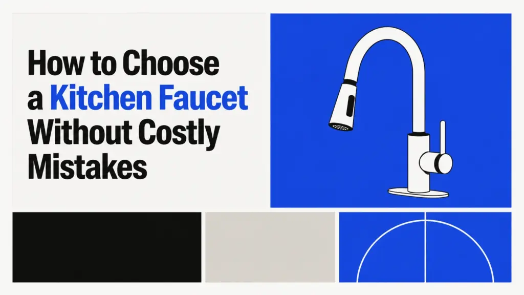how to choose a kitchen faucet without costly mistakes