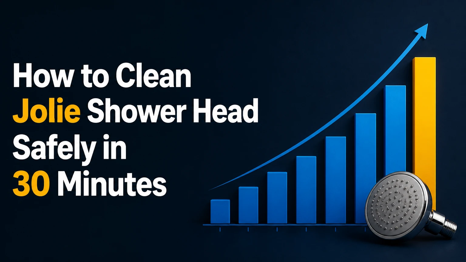 How to Clean Jolie Shower Head Safely in 30 Minutes