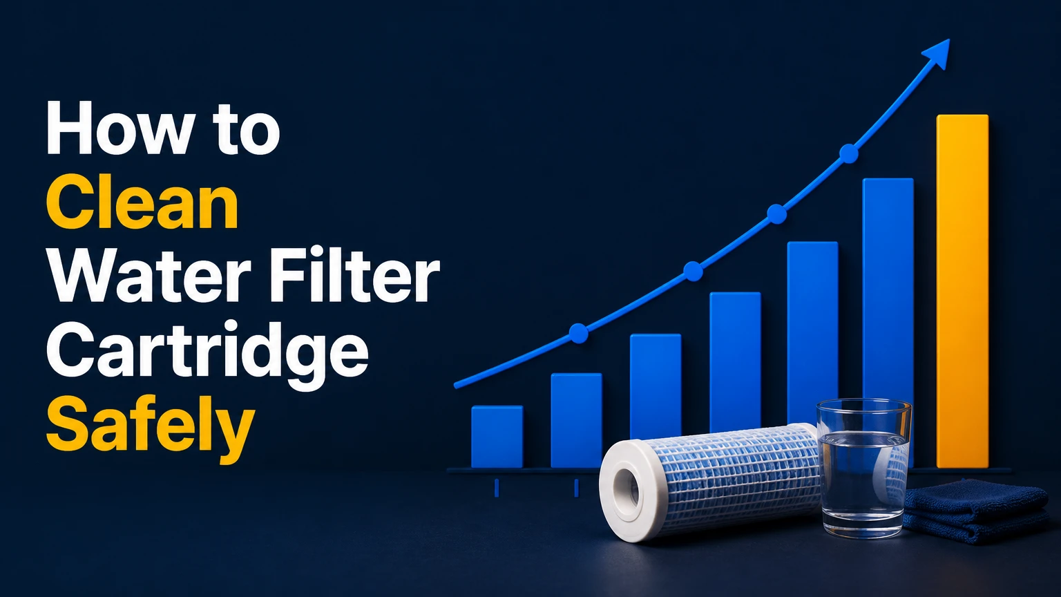 how to clean water filter cartridge