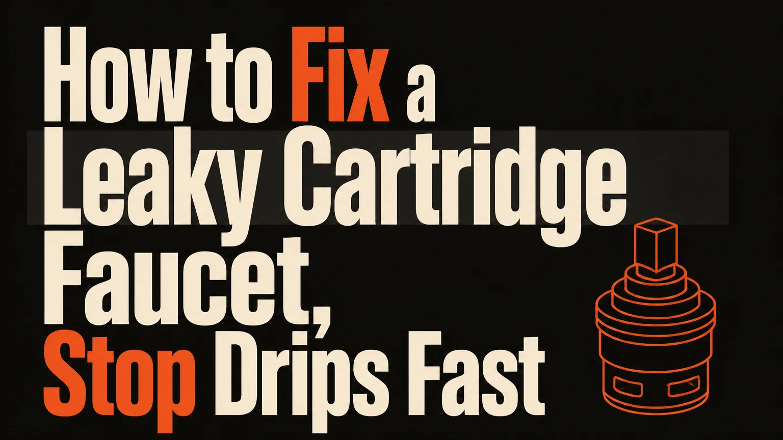 how to fix a leaky cartridge faucet stop drips fast