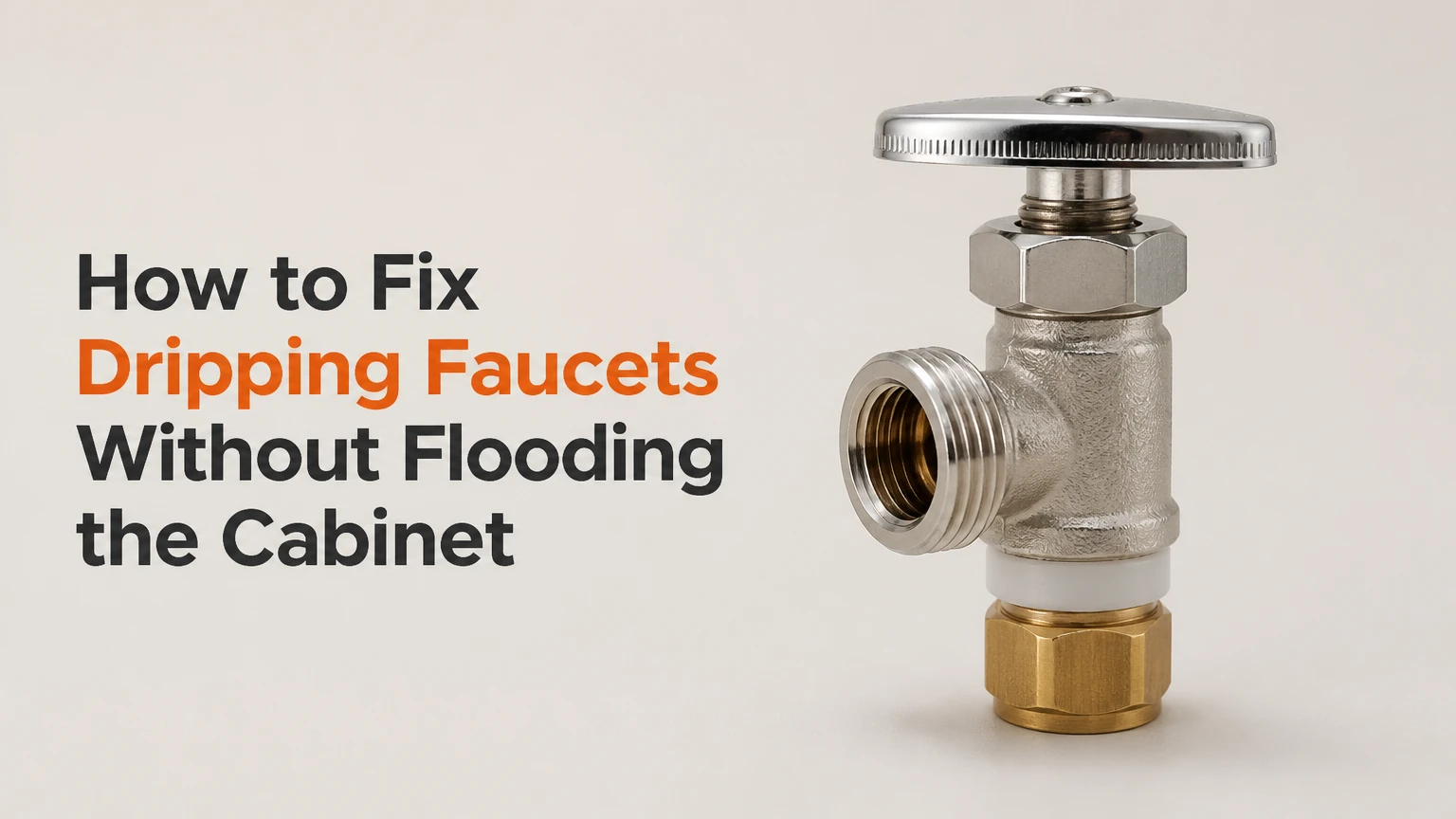 how to fix dripping faucets