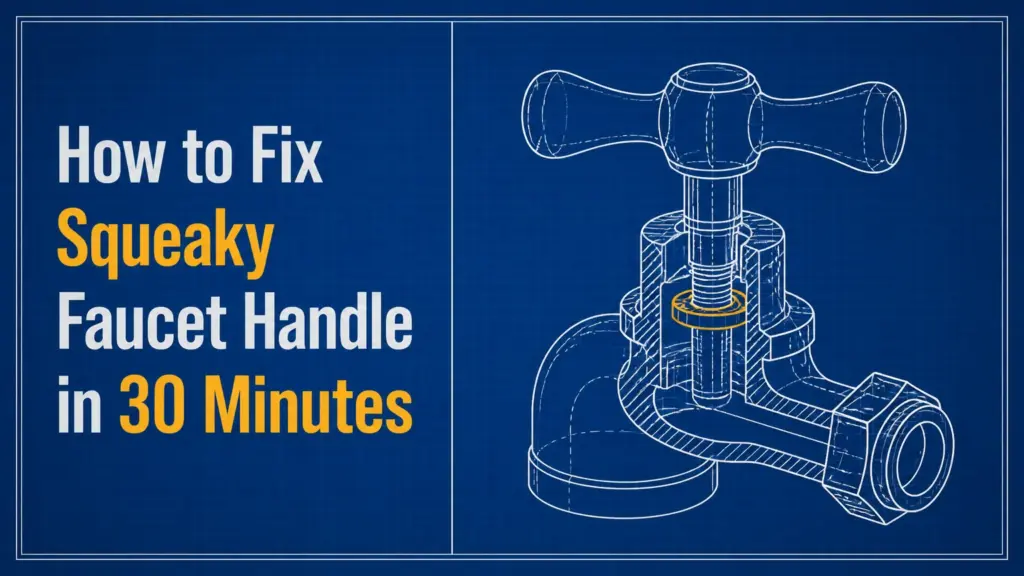 how to fix squeaky faucet handle