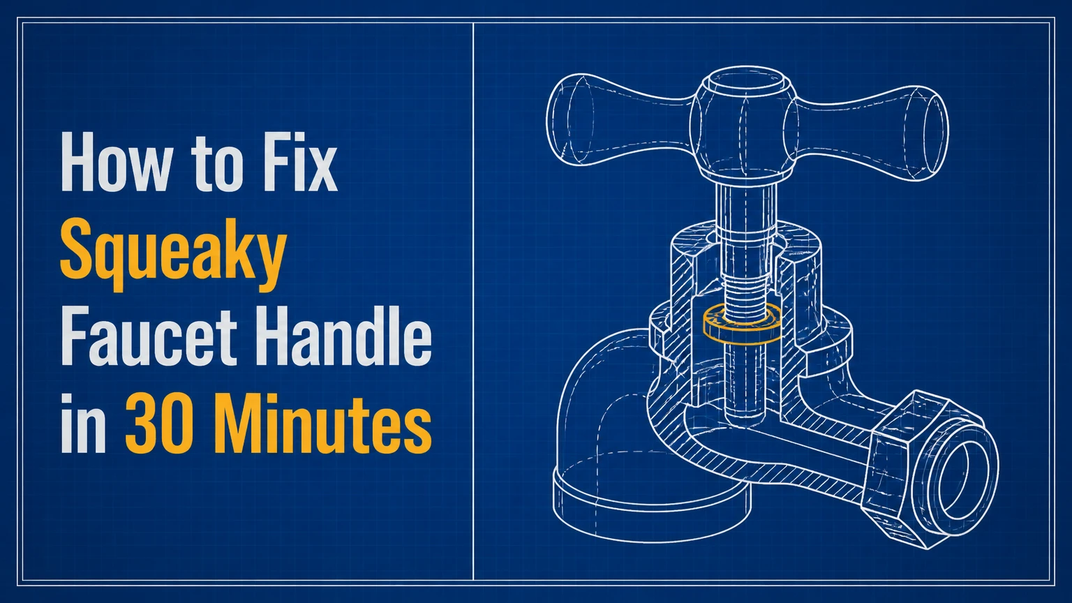 how to fix squeaky faucet handle