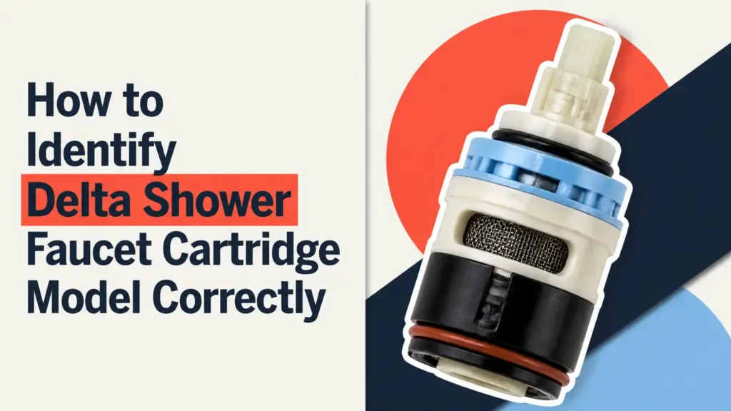 how to identify delta shower faucet cartridge model correctly