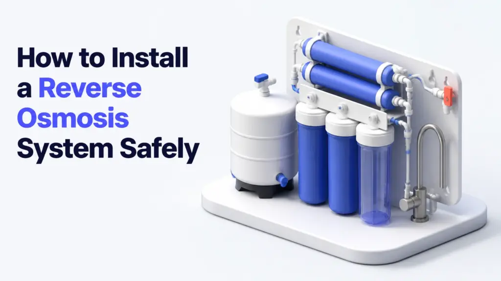 how to install reverse osmosis system