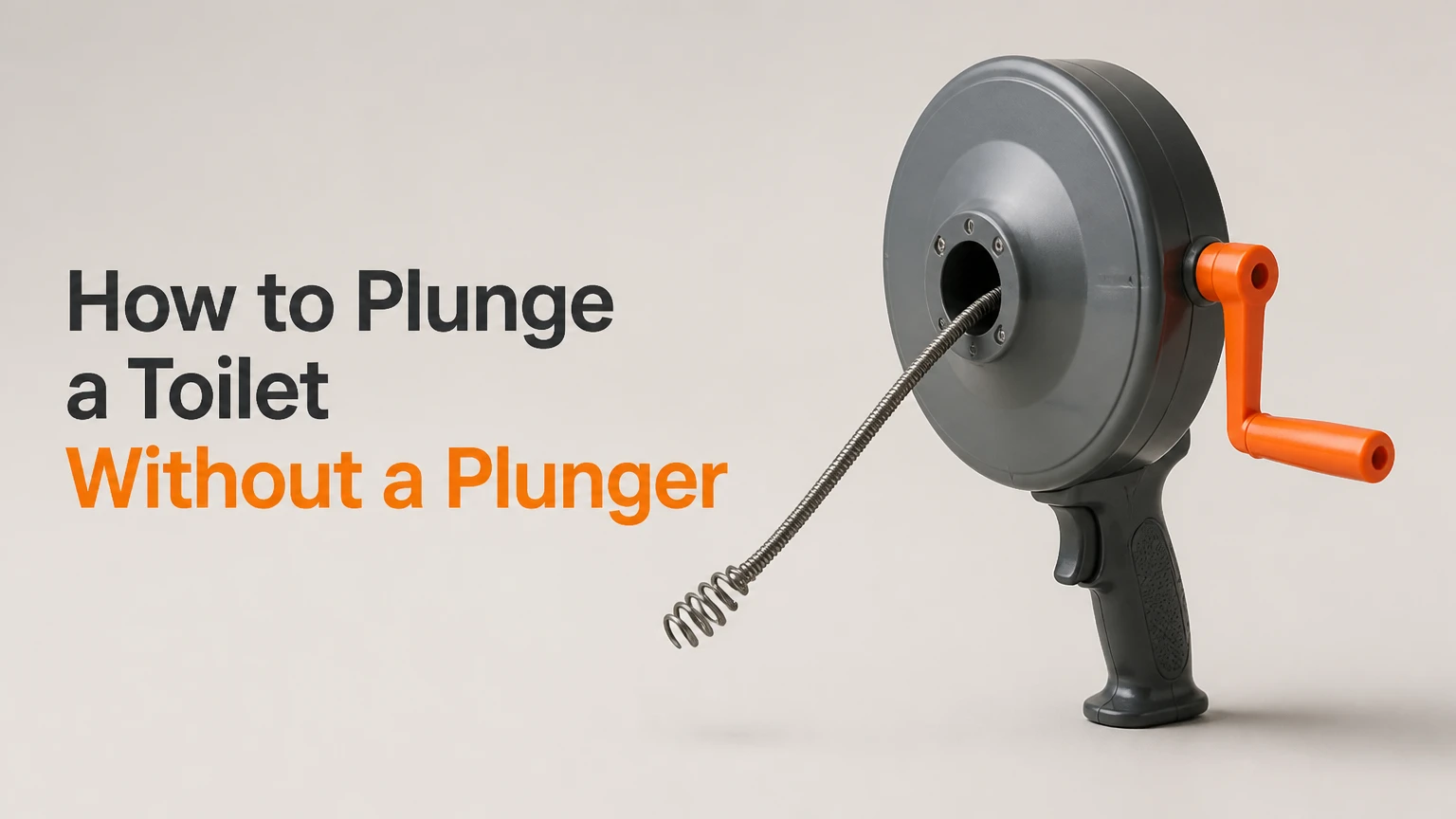 How to Plunge a Toilet Without a Plunger