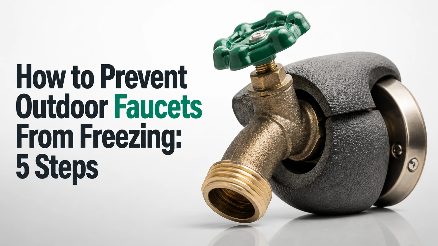 how to prevent outdoor faucets from freezing