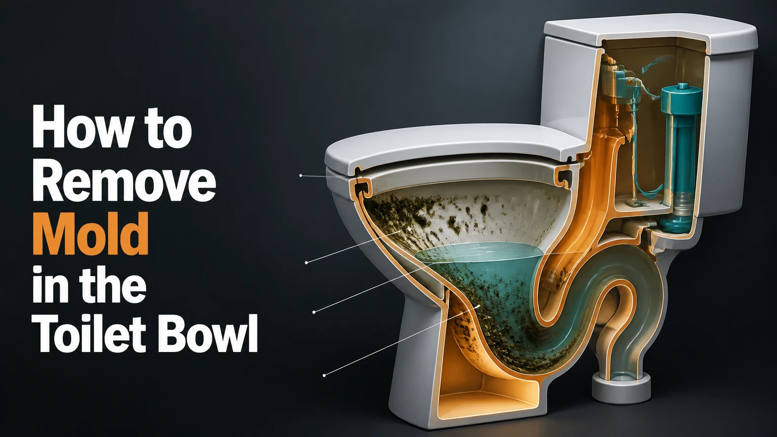 How to Remove Mold in the Toilet Bowl