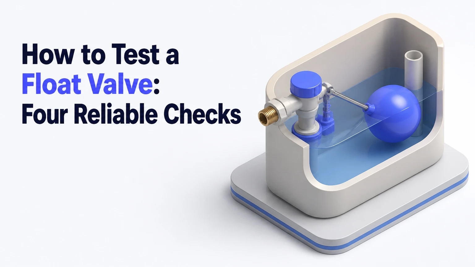 how to test a float valve
