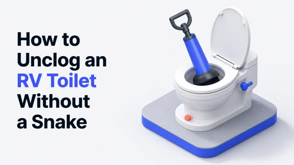 How to Unclog an RV Toilet Without a Snake