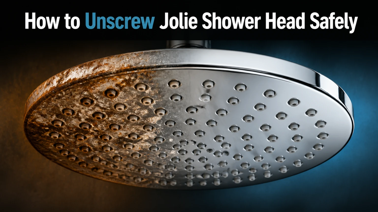 How to Unscrew Jolie Shower Head Safely