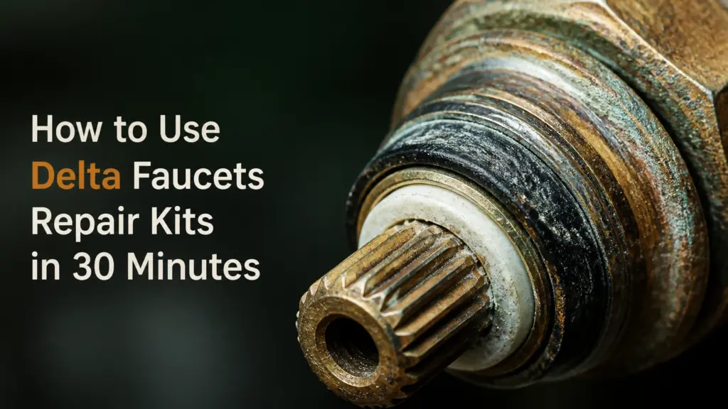 how to use delta faucets repair kits