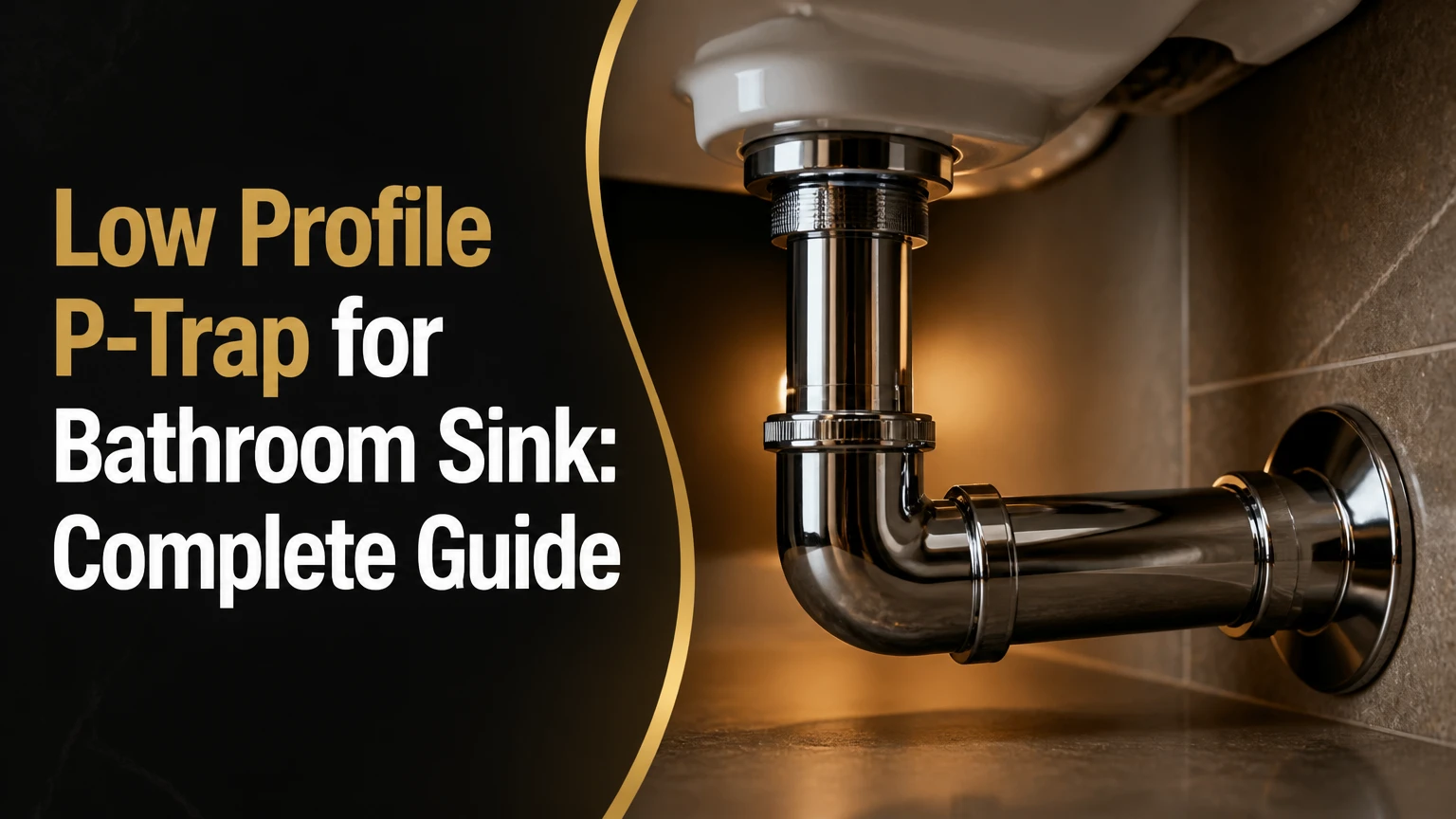 Low Profile P-Trap for Bathroom Sink: Complete Guide