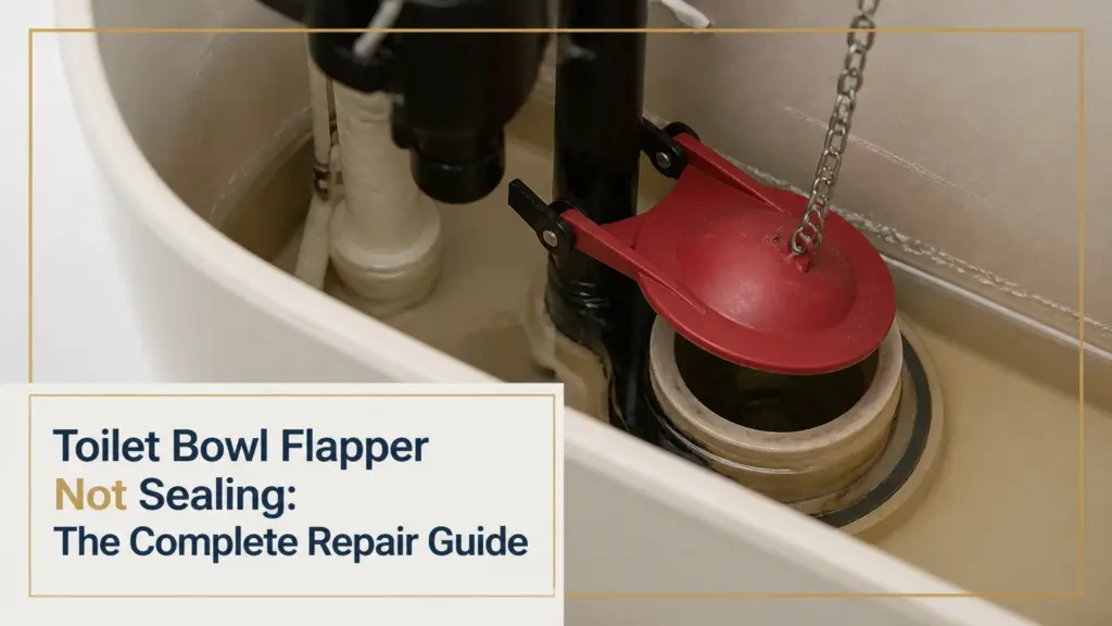 Toilet Bowl Flapper Not Sealing: The Complete Repair Guide