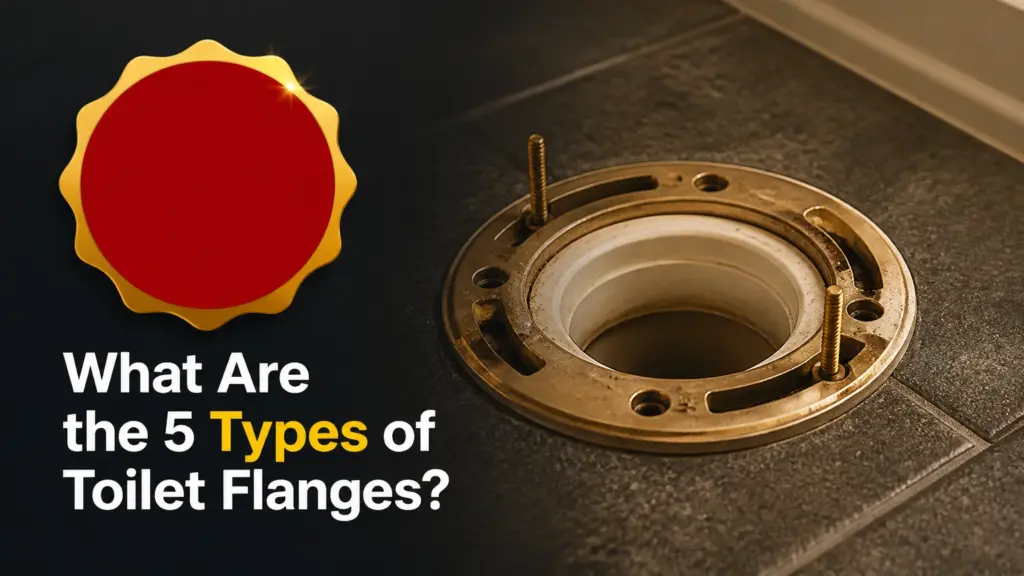 What Are the 5 Types of Toilet Flanges?