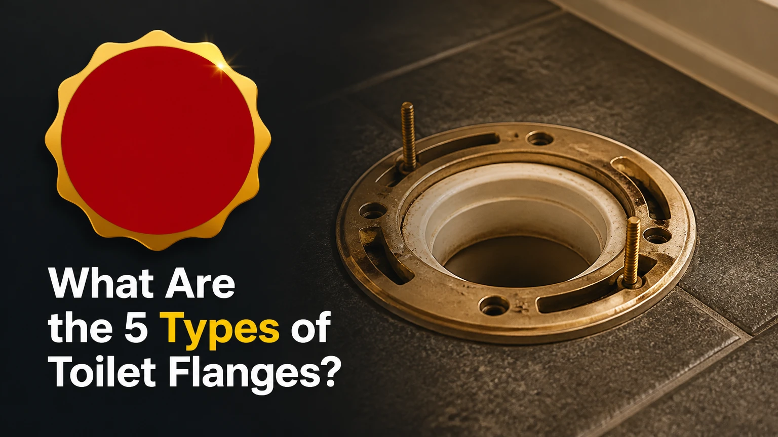 What Are the 5 Types of Toilet Flanges?