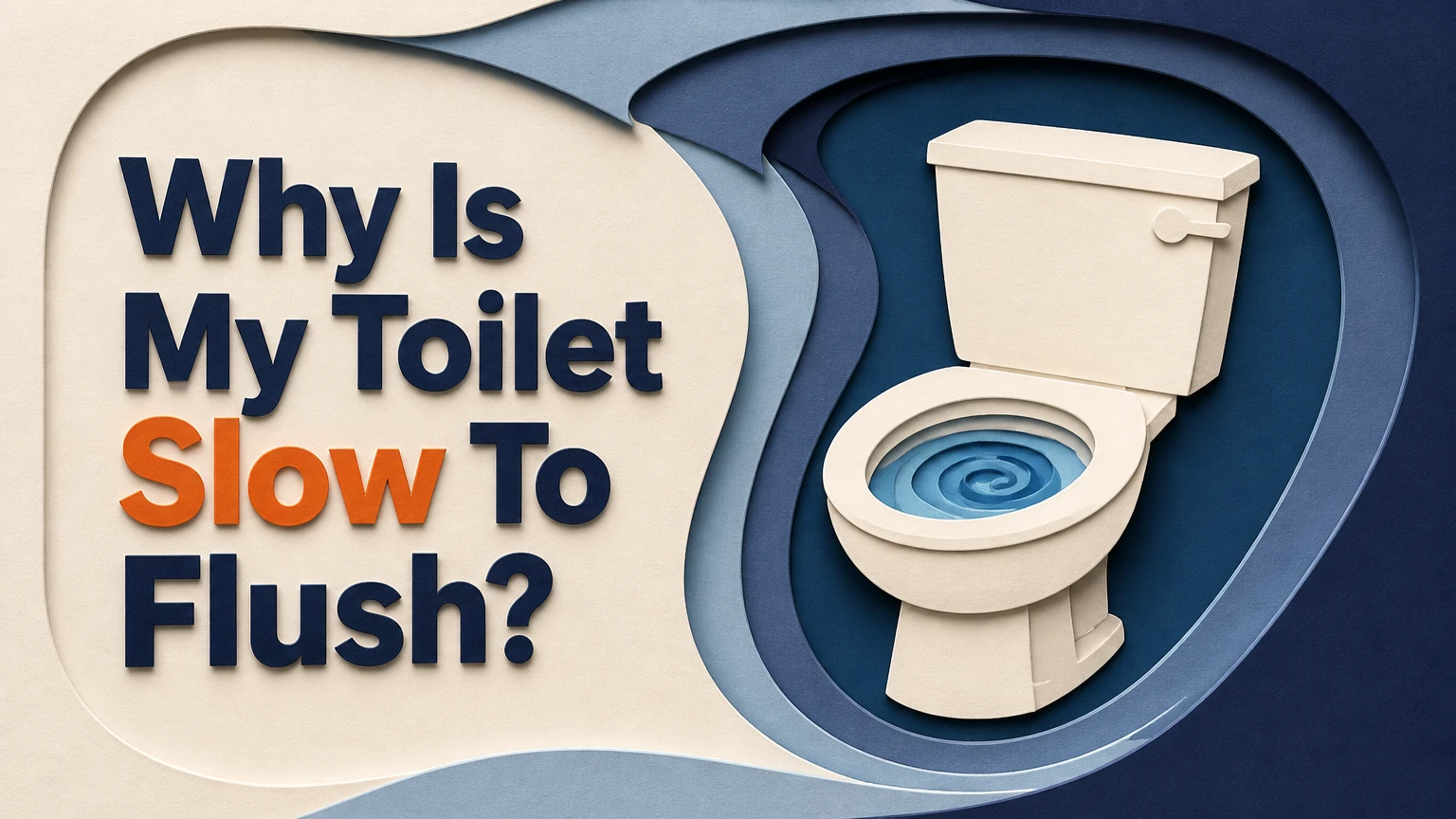 Why Is My Toilet Slow To Flush?