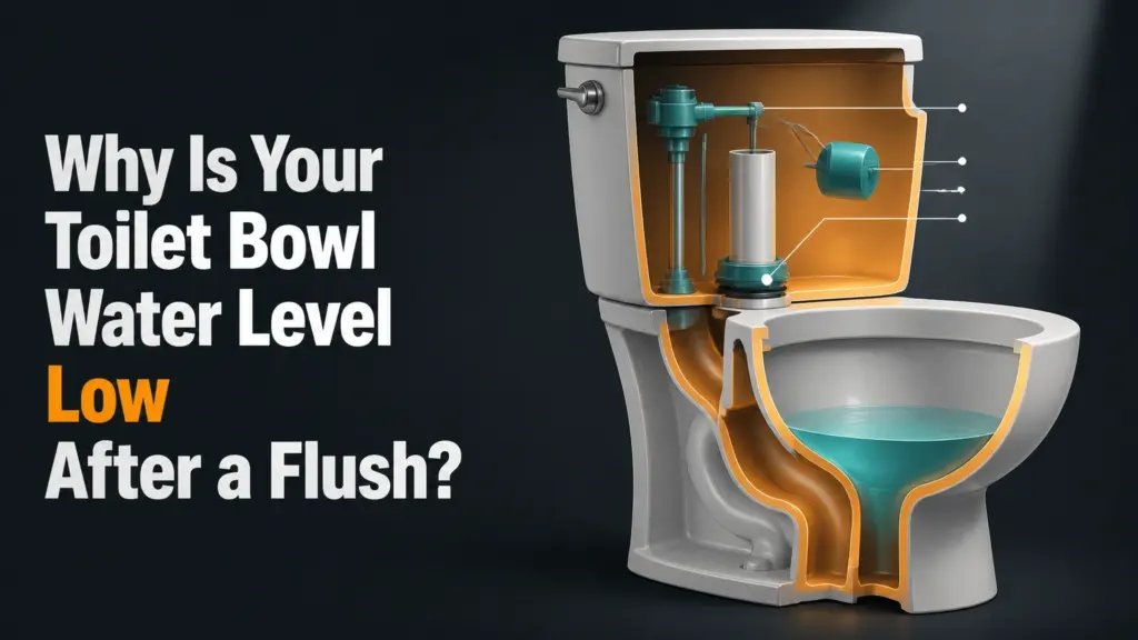 Why Is Your Toilet Bowl Water Level Low After a Flush?